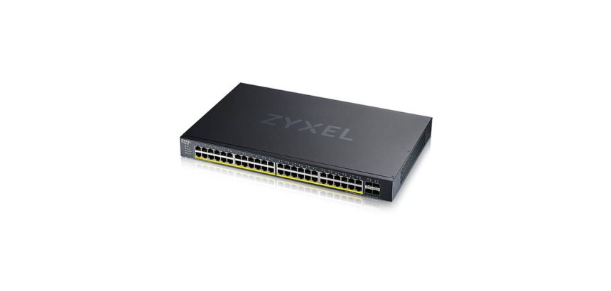 Zyxel XGS1935-52HP Géré L2/L3 Gigabit Ethernet (10/100/1000) Connexion Ethernet, supportant l'alimentation via ce port (PoE)