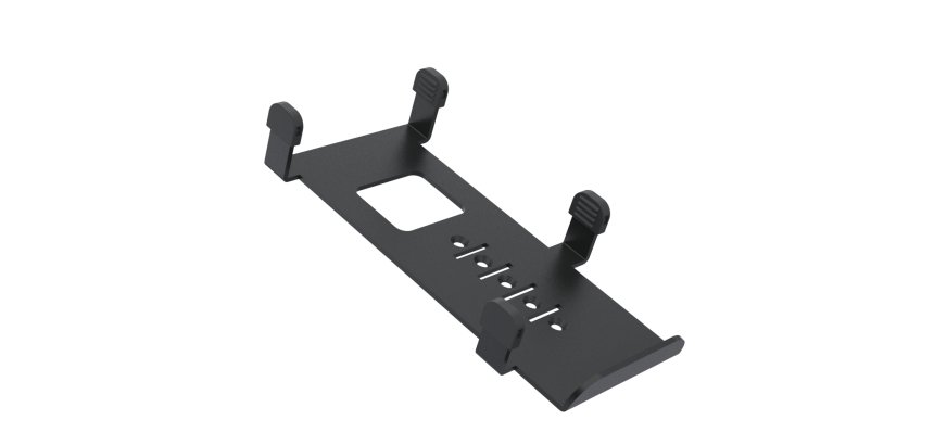 Ergonomic Solutions SpacePole Payment CAS100-MN-02 accessoire de système de paiement en point de vente Monture POS Noir Métal