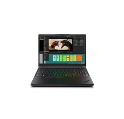 Lenovo ThinkPad P16 Gen 3 Intel Core Ultra 9 275HX Station de travail mobile 40,6 cm (16") WUXGA 64 Go DDR5-SDRAM 1 To SSD NVIDIA RTX PRO 3000 Blackwell Wi-Fi 7 (802.11be) Windows 11 Pro Belge Noir