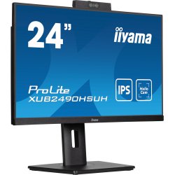 Ecran PC iiyama 24" (68,6 cm) ProLite XUB2490HSUH-B1 avec caméra et micro