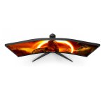 AOC G2 CU34G2XP écran plat de PC 86,4 cm (34") 3440 x 1440 pixels UltraWide Quad HD LED Noir, Rouge