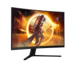AOC G4 CQ32G4VE écran plat de PC 80 cm (31.5") 2560 x 1440 pixels Quad HD LCD Noir, Gris