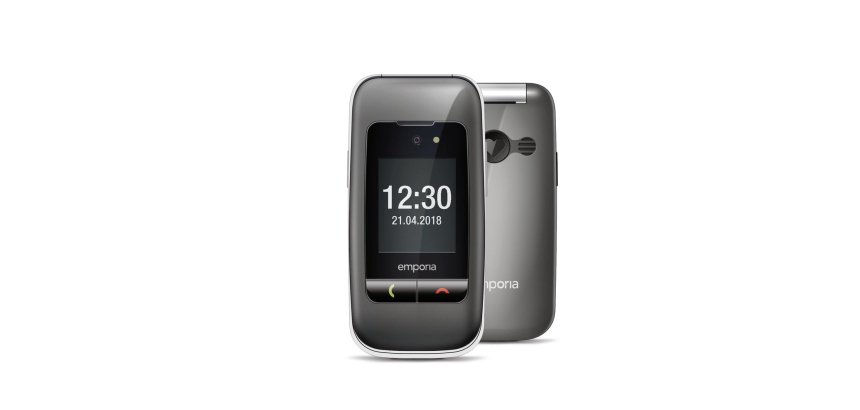Emporia ONE 6.1 cm (2.4") 103 g Black, Grey