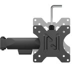 Neomounts DS60-600BL3 Brazo de monitor 10-27" - Quick-fix - Tope-a-180°