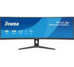 iiyama ProLite XCB4594DQSU-B1 écran plat de PC 113 cm (44.5") 5120 x 1440 pixels Dual QHD LED Noir