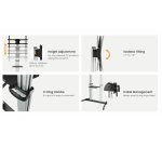 Equip 60"-100“ Eco Ultra-large Display TV Cart