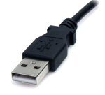 StarTech.com Câble d'Alimentation USB vers 5,5 mm - Barillet Type M - 2m