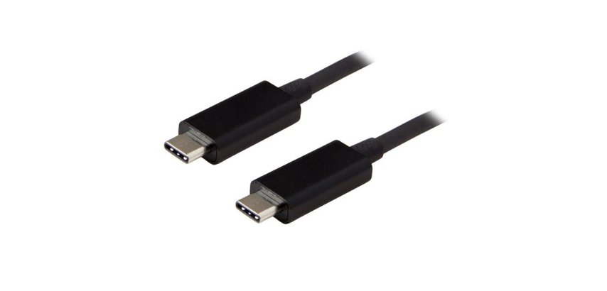StarTech.com 3ft (1m) USB-C Cable, USB 10Gbps, 60W (3A) Power Delivery, 8K 60Hz / 4K 144Hz DP Alt Mode, USB-IF Certified - Thunderbolt Compatible