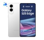 Samsung Galaxy S25 Edge, Smartphone AI, Display 6.7'' QHD+ Dynamic AMOLED 2X, Fotocamera 200MP, RAM 12GB, 256GB, 3.900 mAh, Titanium Silver