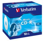 Verbatim Music CD-R 700 MB 16x 10 pz