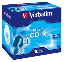 Verbatim Music CD-R 700 MB 16x 10 pz
