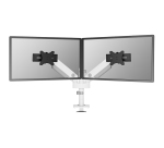 Neomounts DS65S-950WH2 Support d'écran à fixer 24-34" - ressort à gaz - Topfix - multiréglable - arrêt 180°