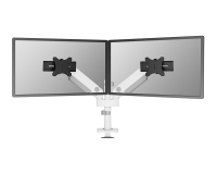 Neomounts DS65S-950WH2 Brazo de monitor 24-34" - resorte de gas - Topfix - multi ajustable - Tope-a-180°