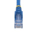 StarTech.com 50cm CAT6 Ethernet Cable - LSZH (Low Smoke Zero Halogen) - 10 Gigabit 250Mhz 100W PoE RJ45 10GbE UTP Network Patch Cord Snagless with Strain Relief - Blue, CAT 6, ETL Verified, 24AWG