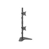 Equip Soporte de sobremesa para dos monitores verticales de 17"-32