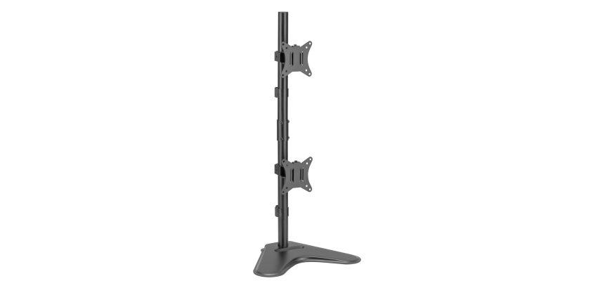 Equip Soporte de sobremesa para dos monitores verticales de 17"-32