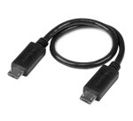 StarTech.com USB OTG Cable - Micro USB to Micro USB - M/M - 8 in.
