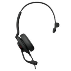 Jabra 23189-889-779 Casque Avec fil À la main Bureau/Centre d'appels USB Type-C / USB Type-A Noir