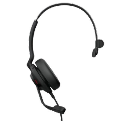 Jabra Evolve2 30 SE USB C/A MS Mono Auriculares Alámbrico De mano Oficina/Centro de llamadas USB Type-C / USB Type-A Negro