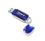 Integral INFD32GBCOU3.0 lecteur USB flash 32 Go USB Type-A 3.2 Gen 1 (3.1 Gen 1) Bleu, Argent