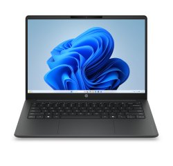 HP DH5A4EA laptop Intel Core Ultra 5 225U Ordinateur portable 35,6 cm (14") 2K 8 Go DDR5-SDRAM 256 Go SSD Wi-Fi 6 (802.11ax) Windows 11 Home AI PC Noir, Gris