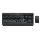 Logitech 920-008675 clavier Souris incluse Universel RF sans fil QWERTZ Allemand Noir