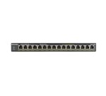 NETGEAR GS316PP Non-géré Gigabit Ethernet (10/100/1000) Connexion Ethernet, supportant l'alimentation via ce port (PoE) Noir