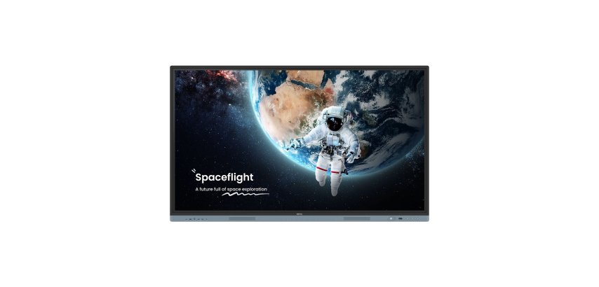 BenQ RM6504 tableau blanc interactif 165,1 cm (65") 3840 x 2160 pixels Écran tactile Noir