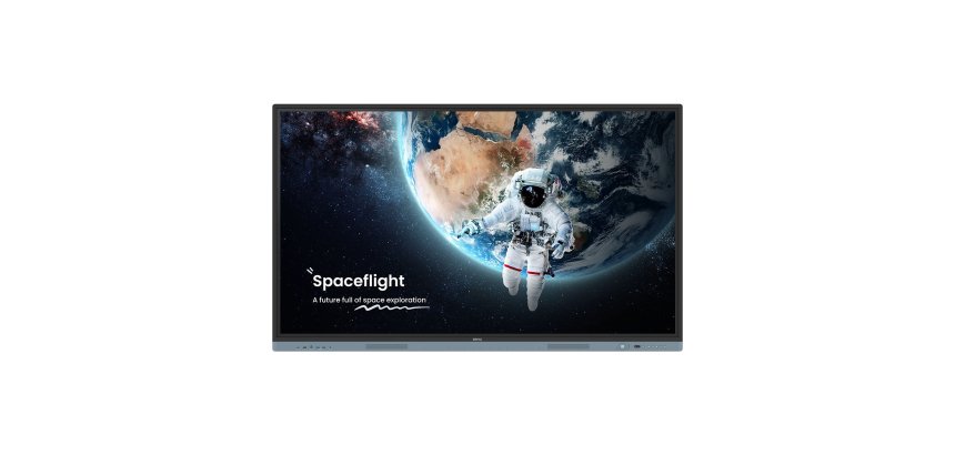BenQ RM6504 tableau blanc interactif 165,1 cm (65") 3840 x 2160 pixels Écran tactile Noir