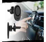 OtterBox Support de ventilation pour voiture pour MagSafe, fixation solide sur le ventilateur de voiture avec MagSafe, conçu pour être facile, solide et sûr à installer, compatible iPhone 14/iPhone 13/iPhone 12 Series, Noir