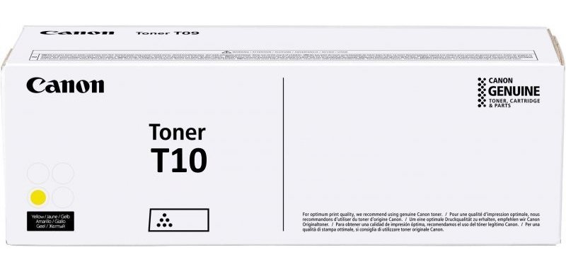 Canon T10 cartuccia toner 1 pz Originale Giallo