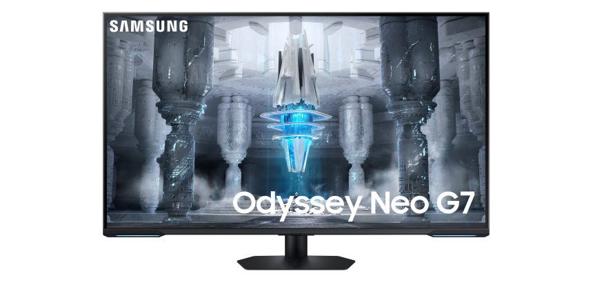 Samsung S43CG700NU écran plat de PC 109,2 cm (43") 3840 x 2160 pixels 4K Ultra HD LED Noir, Blanc