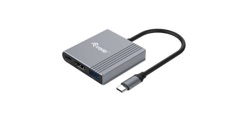Equip 3 in 1 USB-C to HDMI / USB-A / USB PD Adapter
