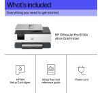 HP OfficeJet Pro 8132e Wireless All-in-One Color Printer, Instant Ink; Two-sided printing
