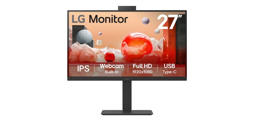 LG 27BA850-B computer monitor 68.6 cm (27") 1920 x 1080 pixels Full HD Black