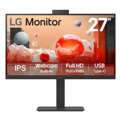 Monitor PC 27" / 68,6 cm 2 LG 27BA850-B 1920 x 1080 Pixeles Full HD Negro