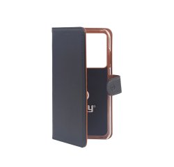 Celly WALLY mobile phone case 17.5 cm (6.9") Wallet case Black