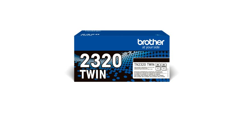 Brother TN-2320TWIN cartuccia toner 1 pz Originale Nero