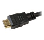 StarTech.com 3m HDMI Kabel - 4K High Speed HDMI Kabel met Ethernet - UHD 4K 30Hz Video - HDMI 1.4 Kabel - Ultra HD HDMI Schermen, Projectors, TVs & Displays - Zwarte HDMI Kabel - M/M