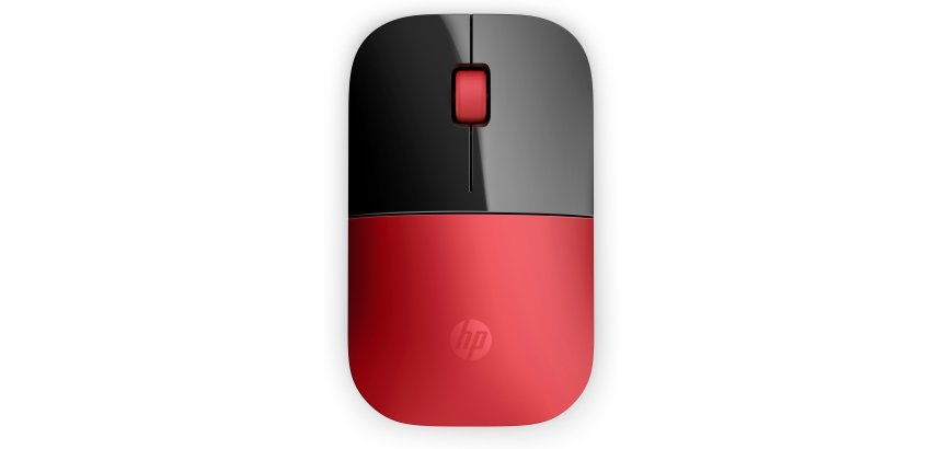 HP Mouse wireless Z3700 rosso