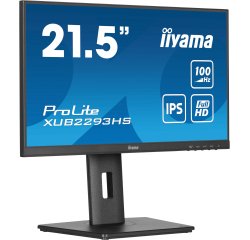 iiyama ProLite XUB2293HS-B6 écran plat de PC 54,6 cm (21.5") 1920 x 1080 pixels Full HD LED Noir