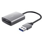 Trust Dalyx USB 3.2 Gen 1 (3.1 Gen 1) Speicherkartenleser Aluminium