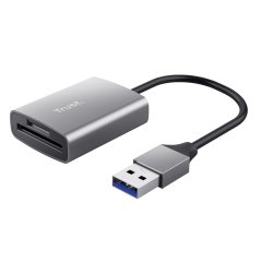 Trust Dalyx card reader USB 3.2 Gen 1 (3.1 Gen 1) Aluminium