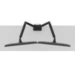 Neomounts DS70-250BL2 Support d'écran à fixer 17-32" - ressort à gaz - Topfix - arrêt 180°