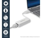 StarTech.com USB 3.0 to Gigabit Ethernet Network Adapter, 10/100/1000 Mbps, USB to RJ45, USB 3.0 to LAN Adapter, USB 3.0 Ethernet Adapter (GbE), TAA Compliant