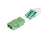 StarTech.com Coupleur LC vers LC, Lot de 10, OS2 Monomode SC Empreinte Coupleur Fibre Optique LC Sans Bride, Adaptateur Duplex LC/APC