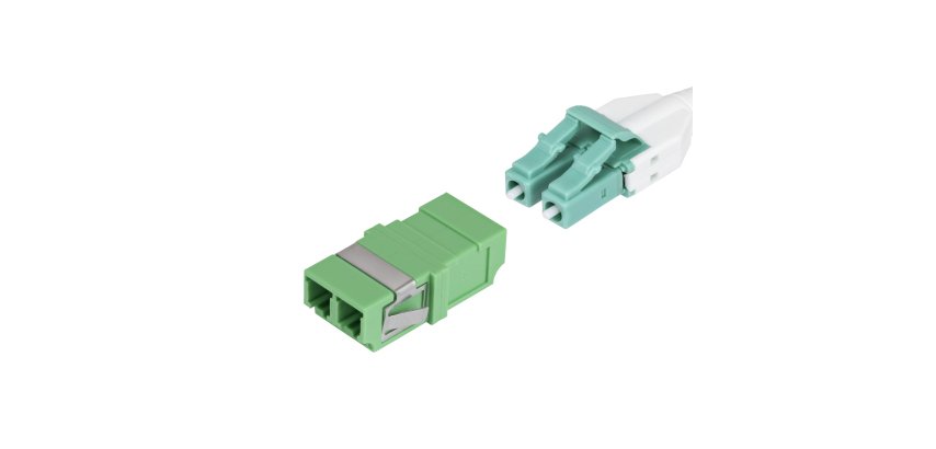 StarTech.com Coupleur LC vers LC, Lot de 10, OS2 Monomode SC Empreinte Coupleur Fibre Optique LC Sans Bride, Adaptateur Duplex LC/APC