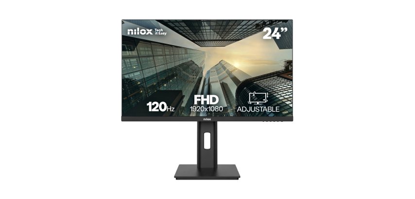 Nilox NXM24REG1201 computer monitor 61 cm (24") 1920 x 1080 pixels Full HD LED Black