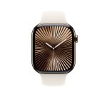 Apple Watch Series 10 OLED 46 mm Numérique 416 x 496 pixels Écran tactile 4G Or Wifi GPS (satellite)