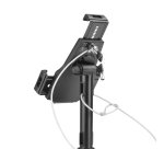 AISENS Soporte Antirobo de Sobremesa / Pared Ajustable (1 Pivote) para Tablet, Negro